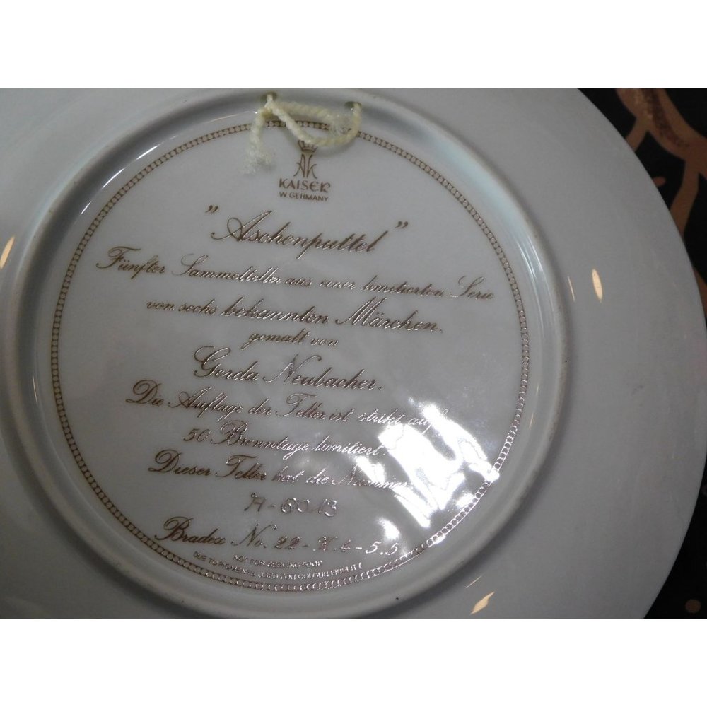 Kaiser W. Germany Cinderella Collector's Plate - Picture 4 of 4